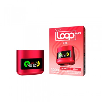 STLTH LOOP MAX Device Battery Red